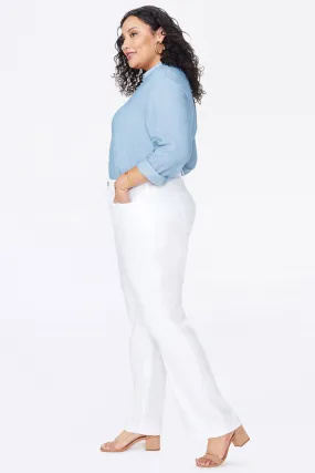 Trouser Pants In Plus Size - Optic White