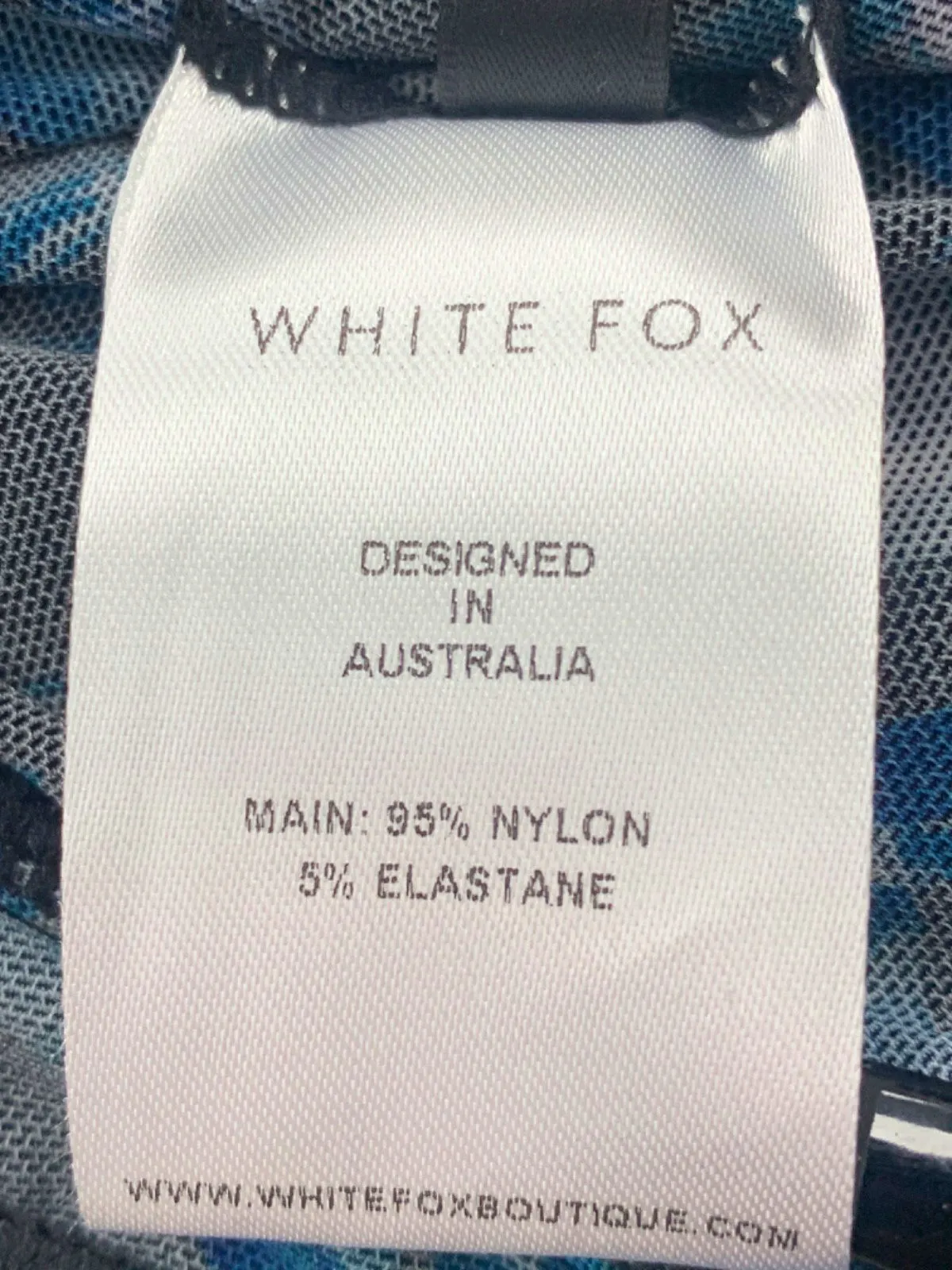 White Fox Lapis Take It To The Floor Pants UK S