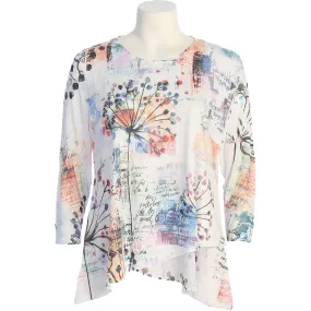 Women's Jess & Jane Burnout Sublimation Tunic Selena