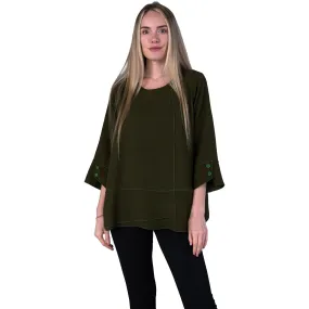 Women's Shana Apparel Seamed Tunic Top Spruce