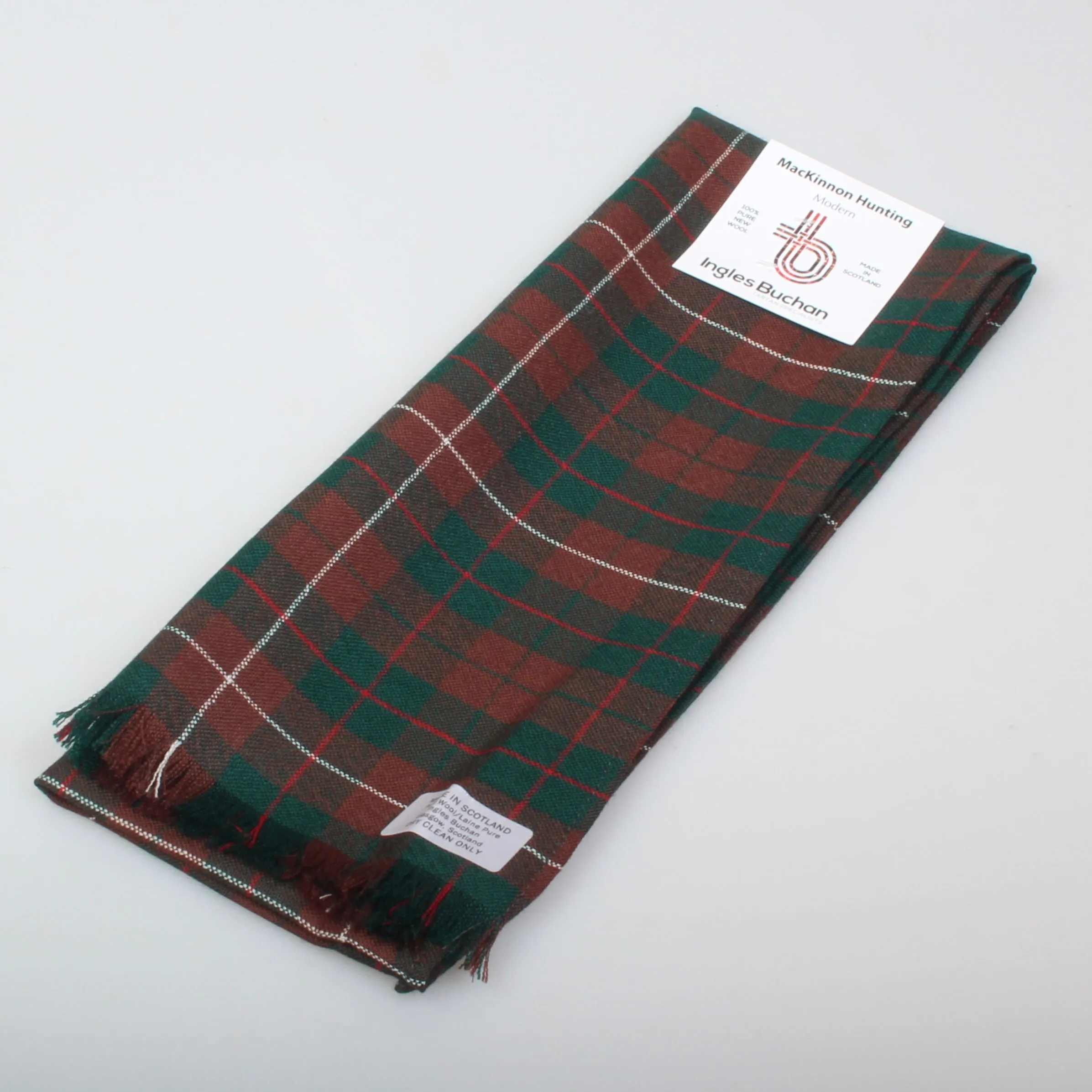 Wool Scarf in MacKinnon Hunting Modern Tartan