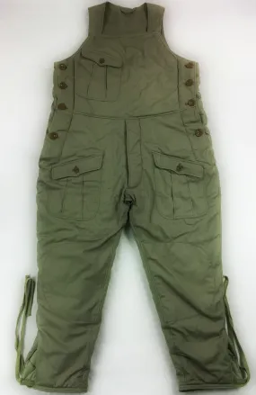 WWII Japanese Army IJA Tank Tanker Tunic Winter Pants Overalls