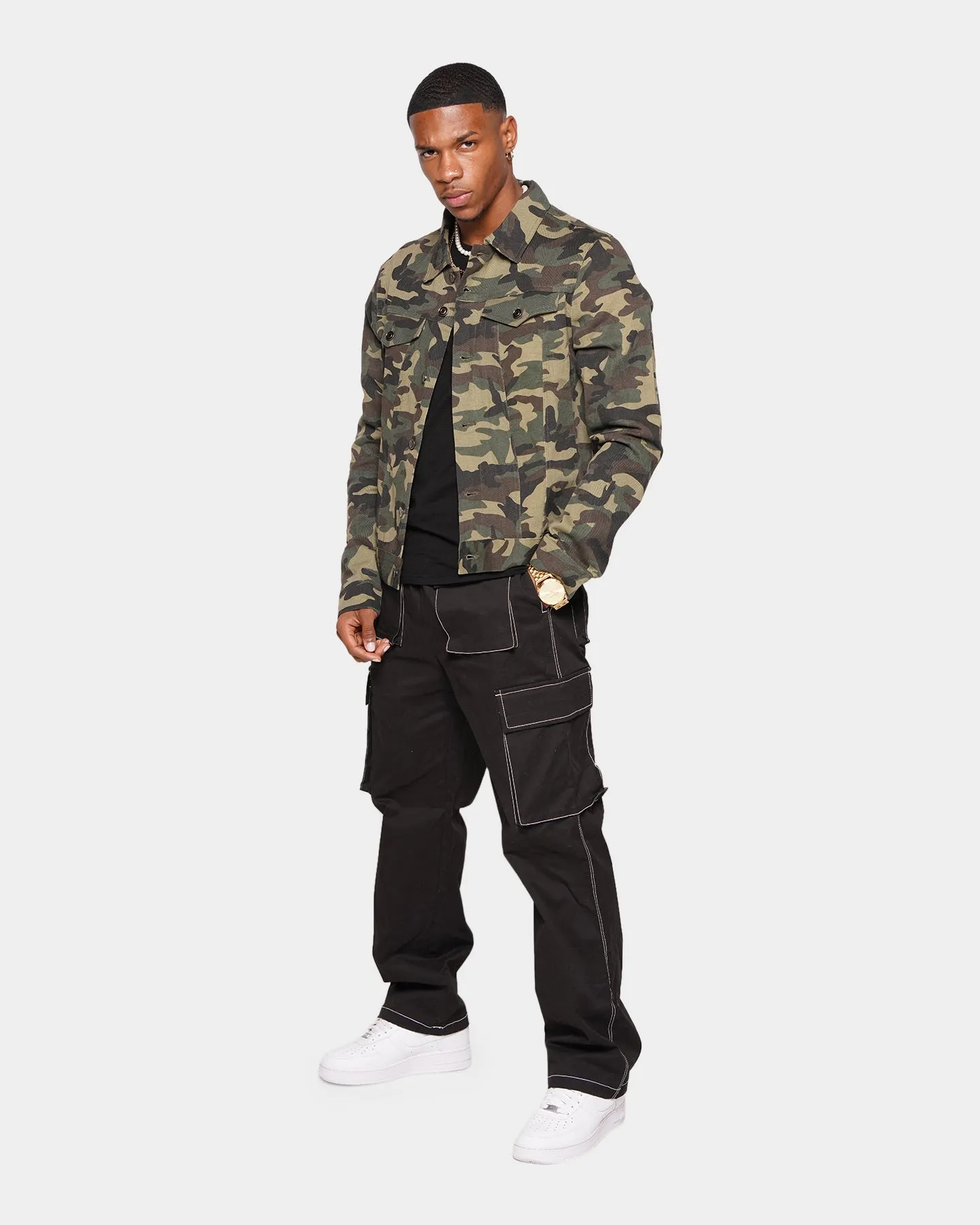 XXIII Omkra Cargo Pants Black